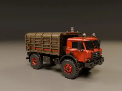 combat truck 3D print model by CRS3D