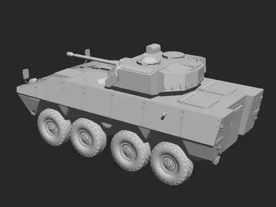 Patria amv 35 8x8 3D print model