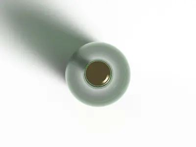 Japnese sake bottle 3D model