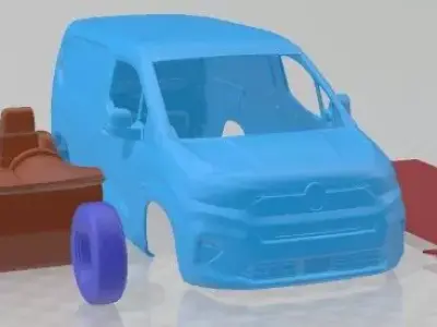 Citroen e Berlingo Van SWB 2024 Printable  3D print model