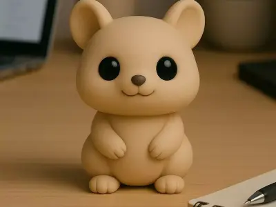 Pika - Kawaii Animals Collection 3D print model