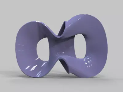geometric modern art gm12 3D print model