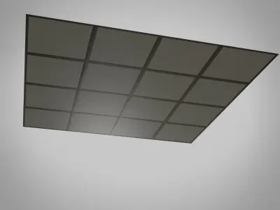 Ceiling Tile Low-poly 3D model