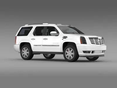 Cadillac Escalade EuropeanVersion 2012 3D model