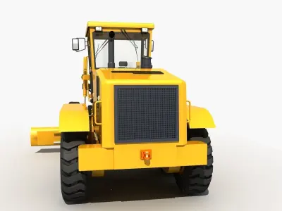 Motor Grader 3D model