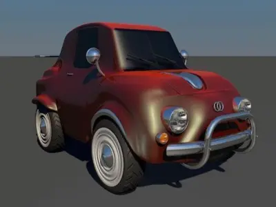 Funny Car 3D model