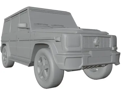 Off-road 4x4 unbranded 3D model