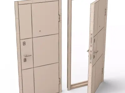 Rawin Door 3D model