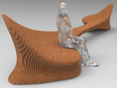 Lounge Seating 3D model