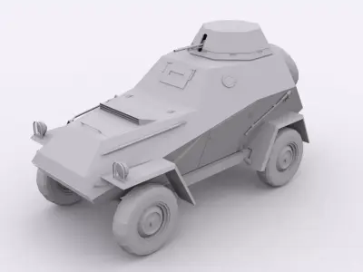 BA-64 3D model