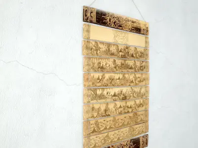 Indonesian Etching 3D model