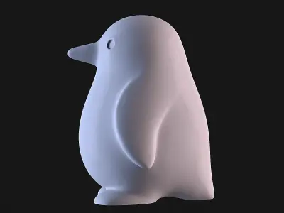 Penguin 3D print model