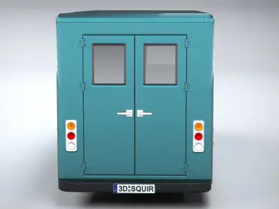 Generic step Van 2021 3D model