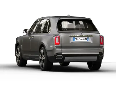 Rolls Royce Cullinan Low-poly 3D model