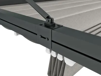 Motorized Pergola 1a 3D model