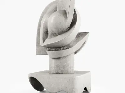 Sculpture Carmen Otero 3D model