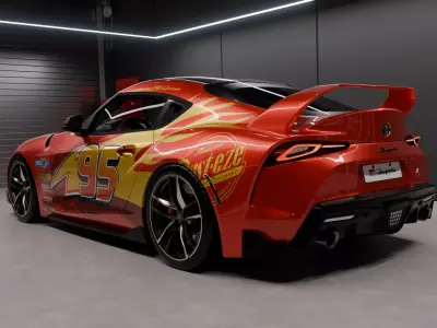 Toyota Supra MK5  3D model