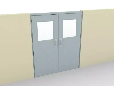 Door wall 3D model