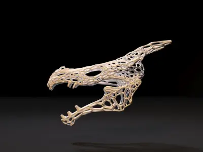 Dragon Skull 3D print model purchase