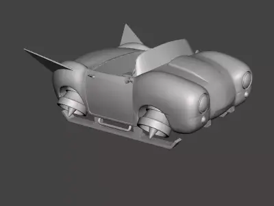 Dragon Ball Car 2 3D Model 3D print model