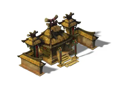 gAME Desert - Gang - Architecture 3D model