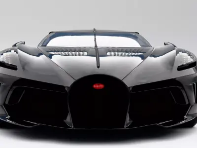 Bugatti La Voiture Noire Low-poly 3D model