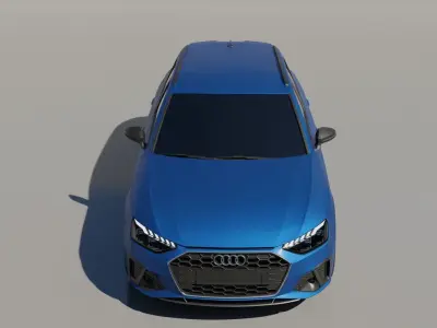 Audi A4 Avant 2022 Competition Plus 3D model