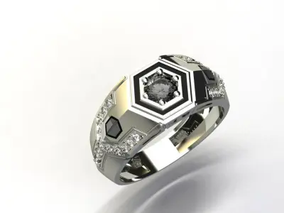 Man Ring  3D print model
