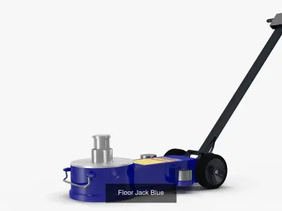 Floor Jack Collection 3D Model Pack