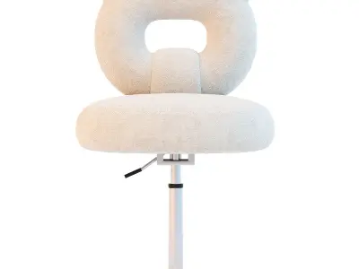 Luxury Dresser Chair 3D model