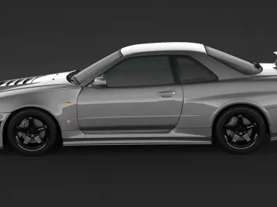 Nissan Skyline GT-R R34 Z-Tune 3D model