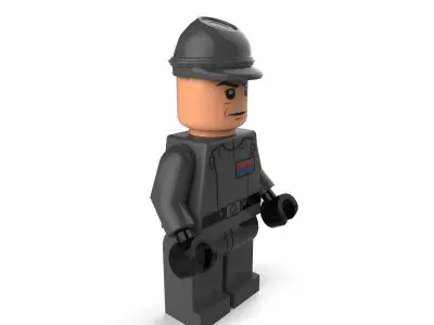 Admiral Piett 3D model