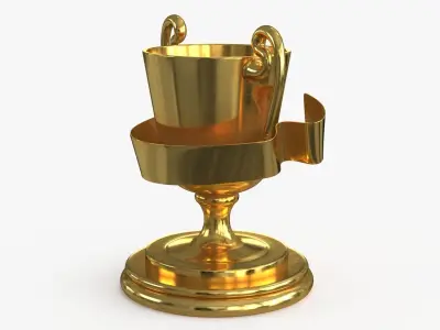 Award Trophy 07 Low-poly 3D model