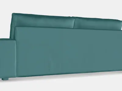 KIVIK 3-sitssoffa Low-poly 3D model