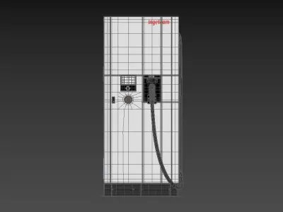 Ingeteam Ingerev Rapid-50 One EV Car Charging Station 3D model