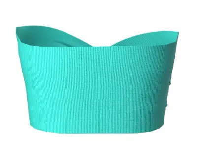 3D fashion women sport wear Low-poly 3D model