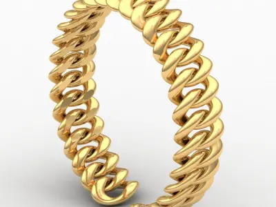 chain rings 3D print model