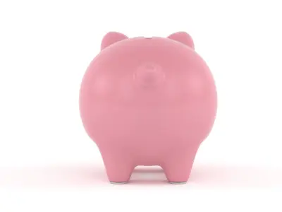 Ceramic Piggy Bank 3D model