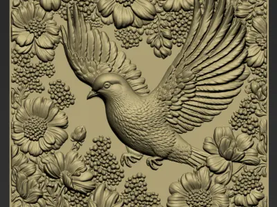 Pigeon A45 3D print model