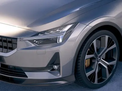 Polestar 2 2020 3D model