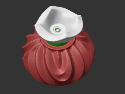 glass perfume Free 3D model