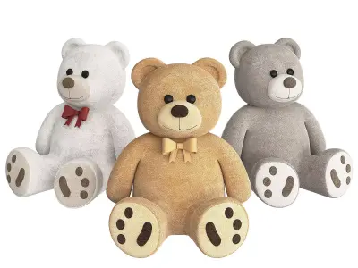 Teddy Bear 3D model order