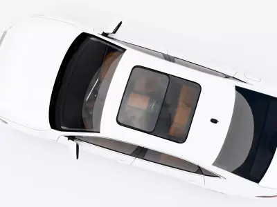 Volkswagen Passat PHEV 2022 Low-poly 3D model