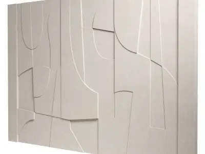 Decorativ panel 17 3D model
