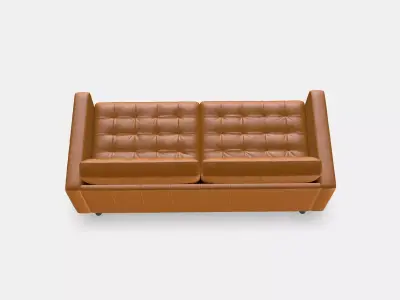 LANDSKRONA 3-seat sofa 7 Low-poly 3D model