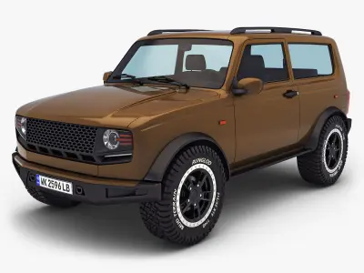 Off Road Car v 1 3D model