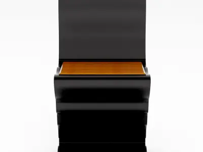 Zig Zag Chair 788 by Garry Knox Bennett 3D model