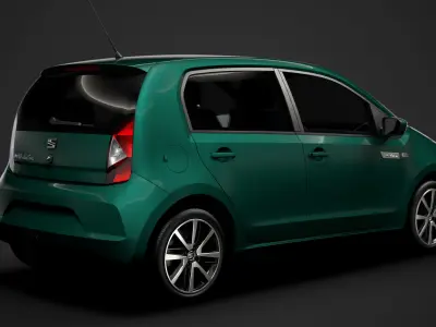 Seat Mii Electric 5d 2020 3D model