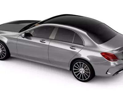 Mercedes-Benz C-Class 2015 3D model