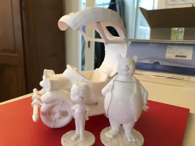 Bommel en Tom Poes 3D print model